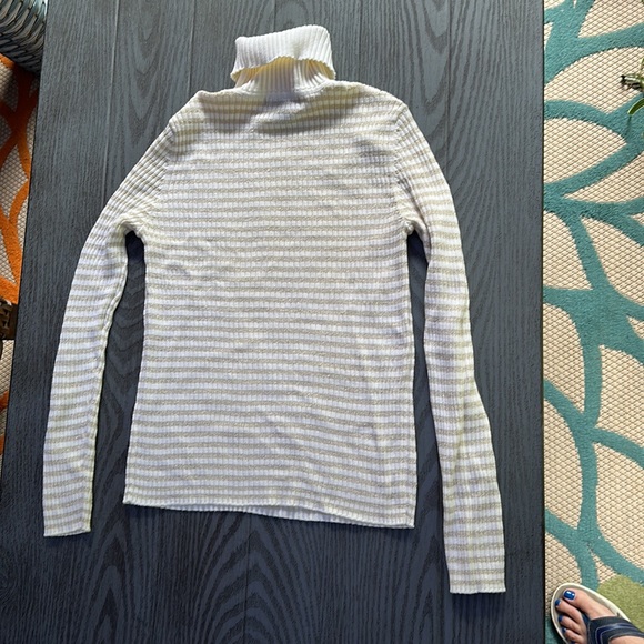 Limited Sparkly stripe Turtleneck- Like new - Picture 3 of 4